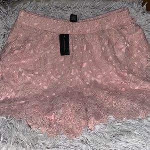 NWT Lane Bryant Lace Shorts